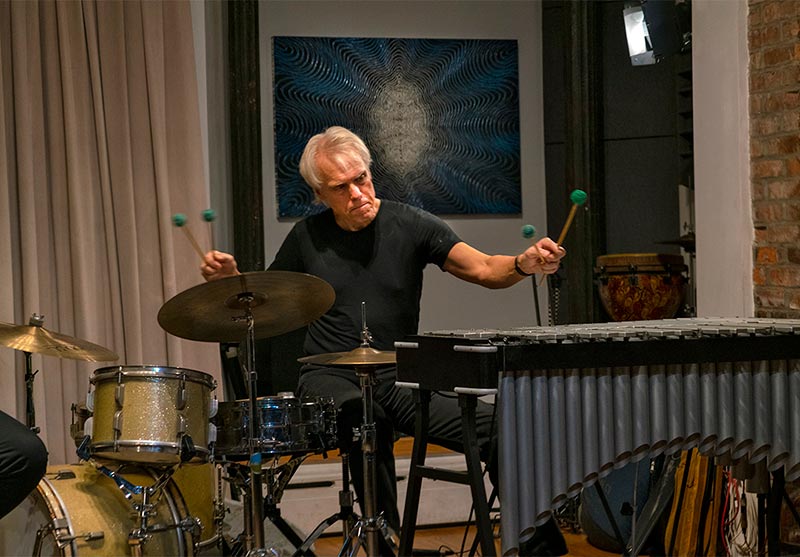 Gerry Hemingway at Scholes Street Studio