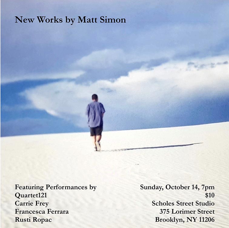 Matt Simon at Scholes Street Studio