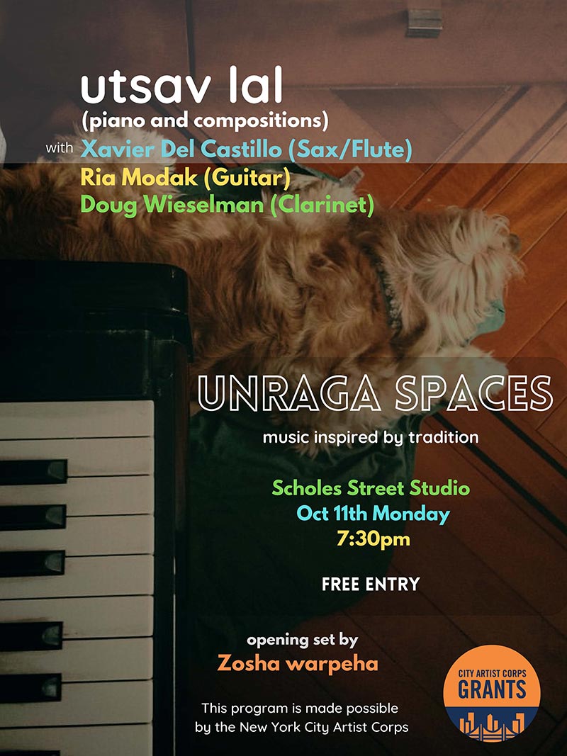 Utsav Lal at Scholes Street Studio